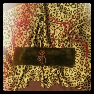 TABULA RISSA. Velvet bandeau top